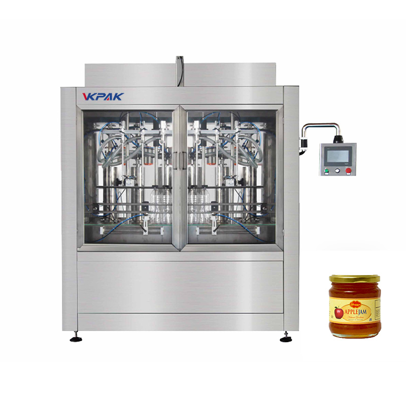 دستگاه پرکن سس نوع پیستون اتوماتیک