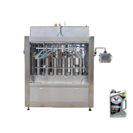 دستگاه اتوماتیک روتاری آب مایع آب الکل مایع پر کردن و درب بندی شیمیایی مایع 